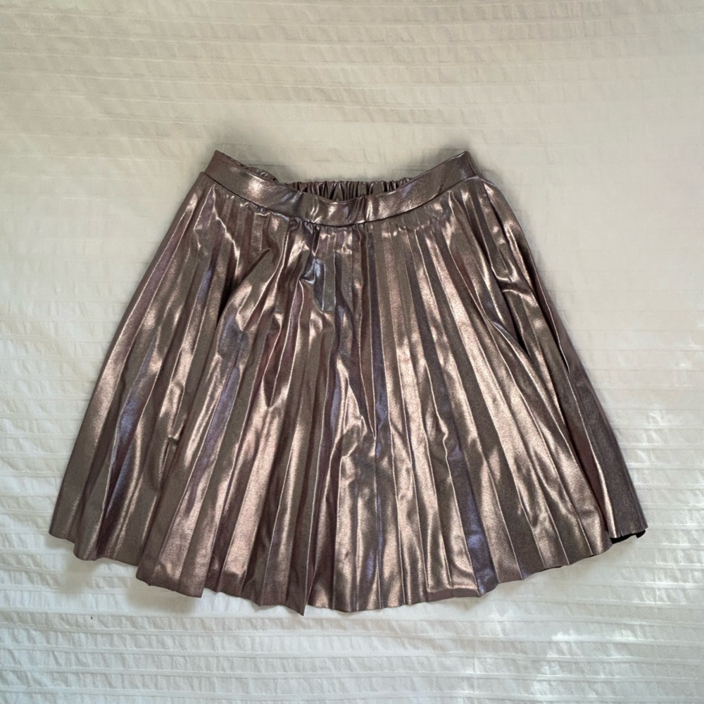 Zara Metallic Girls Skirt